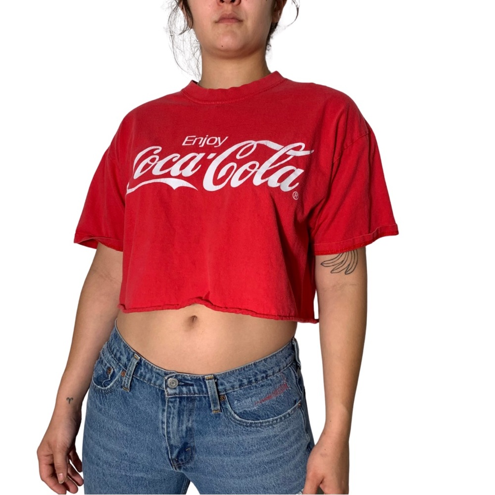 Coca Cola Crop Top - Large